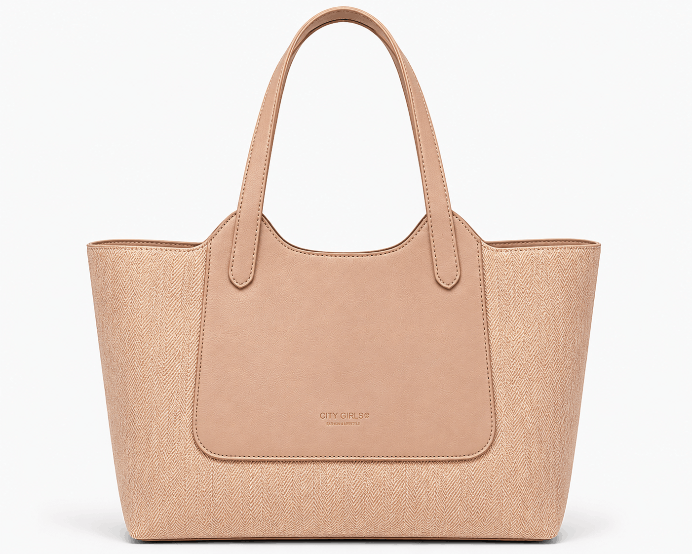 ChicCuero Noor Luxe Tote - Beige & Cream