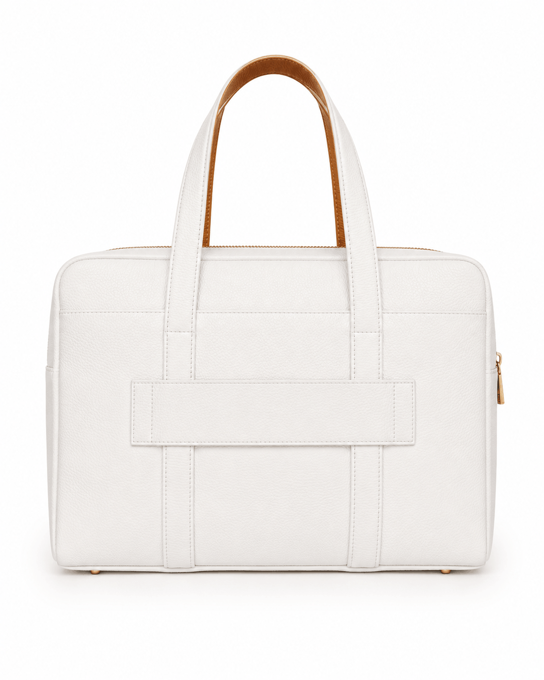 ChicCuero Zariya Office Tote - White