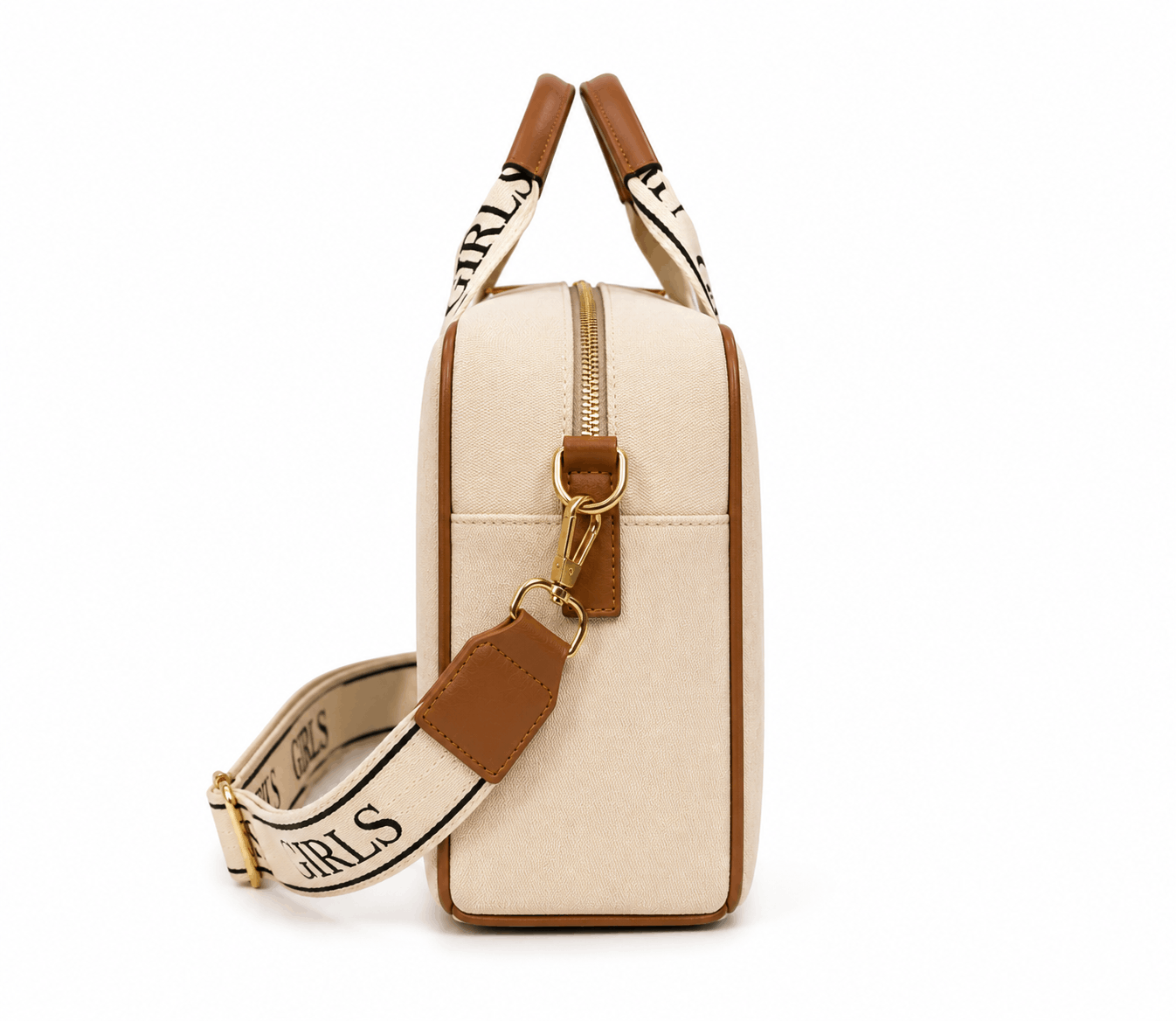 ChicCuero Aasma Travel Duffle - Beige